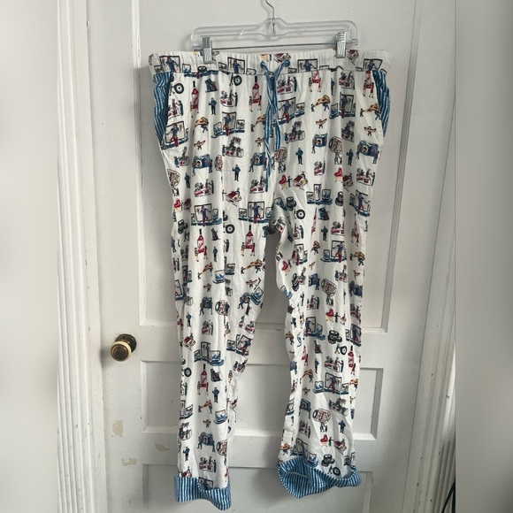 Munki Munki Costco Themed Pajama SET Flannel Bamboo Cotton Blend Size XXL - Picture 6 of 7